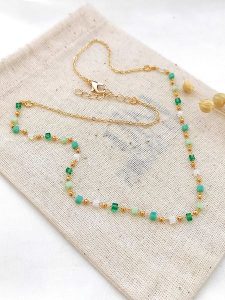 Atelier MIU Pozłacany naszyjnik - dł. 41 cm rozmiar: onesize. Żółte naszyjniki Atelier MIU, pozłacane. Za 43,99 zł.