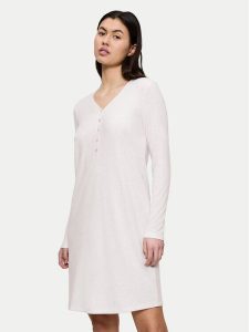 Triumph Koszula nocna Mix&Match 10225032 Écru Regular Fit. Koszule nocne Triumph, bez wzorów, z syntetyku, bez ramiączek. Za 102,00 zł.