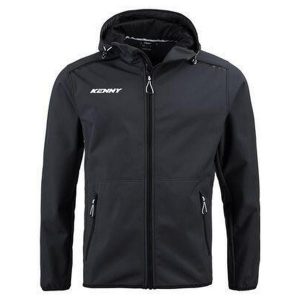 Softshellowa wodoodporna kurtka Kenny Core. Czarne kurtki KENNY, l, bez wzorów, bez kaptura. Za 526,00 zł.
