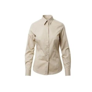 Koszula damska Payper Wear Florentia. Brązowe koszule PAYPER WEAR, bez wzorów, z bawełny, bez kołnierzyka, bez ramiączek. Za 248,50 zł.