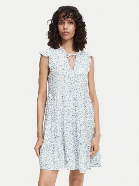Vero Moda Sukienka letnia Alba 10342656 Niebieski jasny Regular Fit. Niebieskie kombinezony Vero Moda, na lato, xs, bez wzorów, z wiskozy, bez kołnierzyka, bez ramiączek. Za 100,99 zł.