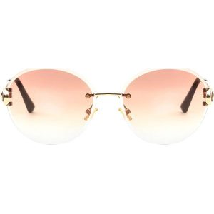 Brązowe Okulary Merchandise. Okulary przeciwsłoneczne marki Born2be. Za 39,99 zł.