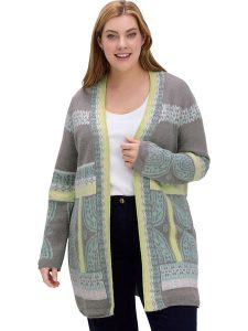 WITT WEIDEN Kardigan w kolorze szaro-jasnozielonym rozmiar: 42. Szare kardigany WITT WEIDEN. Za 52,92 zł.