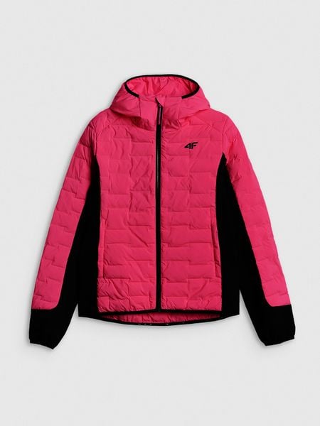 4F Kurtka trekkingowa z wypełnieniem Primaloft Silver damska - różowa XXL. Czerwone kurtki 4f, na lato, l, bez wzorów, z materiału, bez kaptura. Za 399,99 zł.