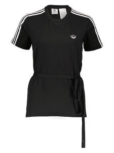 Adidas Koszulka w kolorze czarnym rozmiar: 34. Czarne bluzki ADIDAS, bez wzorów, bez kołnierzyka, bez ramiączek. Za 43,78 zł.