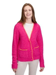 CARTOON Kardigan w kolorze różowym rozmiar: 40. Różowe kardigany Cartoon. Za 130,99 zł.