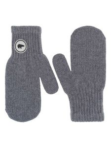 Eisbär Wełniane rękawiczki "Jalen" w kolorze szarym rozmiar: L. Szare rękawiczki Eisbar, z aplikacjami, z kaszmiru. Za 202,45 zł.
