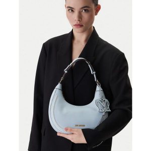 Torebka LOVE MOSCHINO. Niebieskie torebki klasyczne LOVE MOSCHINO, bez wzorów, bez dodatków. Za 540,99 zł.