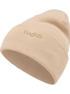 Haglöfs Czapka beanie "Outsiders" w kolorze beżowym rozmiar: onesize. Brązowe czapki Haglöfs, bez wzorów, ze splotem. Za 131,43 zł.