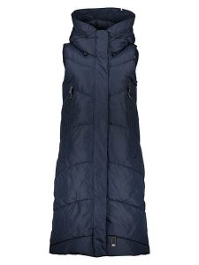 Alife and kickin Kamizelka "June" w kolorze granatowym rozmiar: L. Niebieskie kamizelki Alife and Kickin, l, bez wzorów, bez kołnierzyka, bez ramiączek, bez kaptura. Za 210,32 zł.