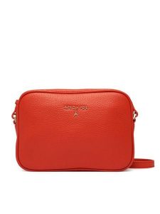 Patrizia Pepe Torebka CB8985/L001 Pomarańczowy. Brązowe torebki klasyczne Patrizia Pepe, bez wzorów, ze skóry, bez dodatków. Za 689,99 zł.