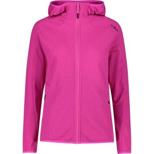 Bluza rozpinana damska CMP Spark Jacket Fix Hood. Czerwone bluzy CMP, s, bez wzorów, bez kaptura. Za 240,99 zł.