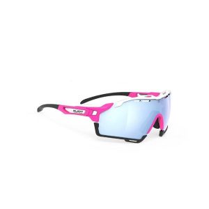 Okulary RUDY PROJECT CUTLINE PINK FLUO MATE C1 - Multilaser ICE. Czerwone okulary przeciwsłoneczne Rudy Project. Za 796,74 zł.