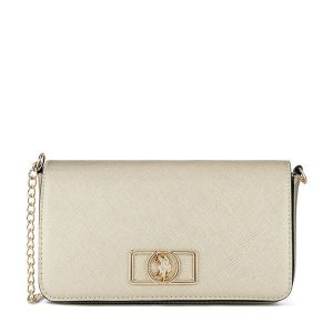 Torebka U.S. Polo Assn. Żółte listonoszki U.S. Polo Assn., bez wzorów, bez dodatków. Za 153,99 zł.