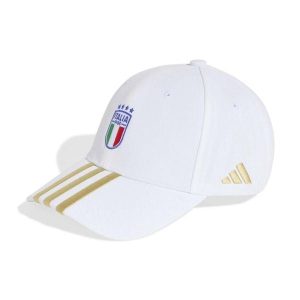 Czapka Adidas Sport Figc Bb Cap Dorośli. Białe czapki ADIDAS, bez wzorów, z materiału, sportowe. Za 126,15 zł.