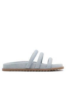 Jenny Fairy Klapki HALY KL-KH9305-2 Błękitny. Niebieskie klapki Jenny Fairy, bez wzorów, z materiału, bez obcasa. Za 119,99 zł.