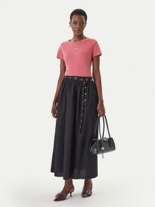 BOSS T-Shirt C_Elove 50554696 Czerwony Slim Fit. Czerwone t-shirty Boss, l, bez wzorów, z bawełny, bez kołnierzyka, bez ramiączek. Za 229,99 zł.