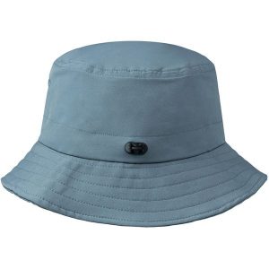 Kapelusz BUFF ADVENTURE BUCKET HAT SOLID. Niebieskie kapelusze Buff, bez wzorów, sportowe. Za 169,90 zł.