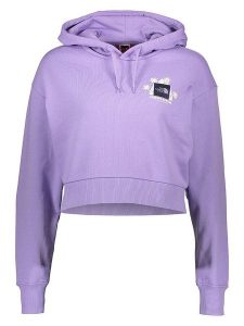 The North Face Bluza "Respect" w kolorze fioletowym rozmiar: M. Różowe bluzy The North Face, m, bez wzorów, z kapturem. Za 205,45 zł.