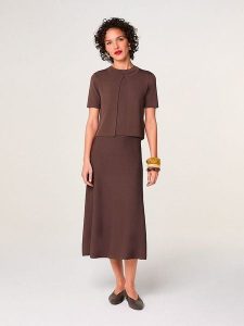 Rodier Kardigan w kolorze brązowym rozmiar: S. Brązowe kardigany Rodier. Za 295,99 zł.