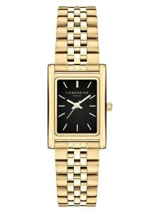 Liebeskind Zegarek kwarcowy w kolorze złoto-czarnym rozmiar: onesize. Czarne, analogowe zegarki Liebeskind. Za 347,99 zł.