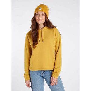Bluza damska z kapturem Protest NXGDAVIDA hoody. Żółte bluzy Protest, s, bez wzorów, z kapturem. Za 299,99 zł.