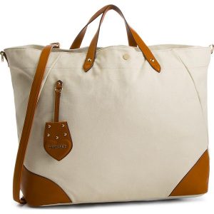 Torebka TWINSET - Shopping Orizzont OS8TAA Bin Dune/Cuoio 02488. Shopper bag marki Twinset. W wyprzedaży za 429,00 zł.