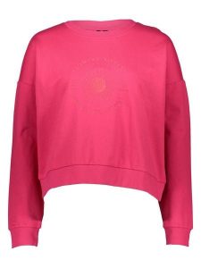 Vero Moda Bluza w kolorze różowym rozmiar: S. Różowe bluzy Vero Moda, s, bez wzorów, z bawełny, bez kaptura. Za 70,08 zł.