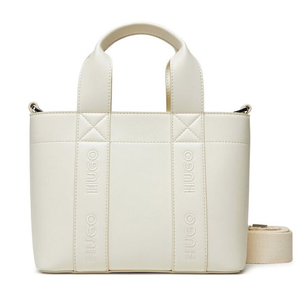 Torebka HUGO. Białe torebki klasyczne Hugo, bez wzorów, bez dodatków. Za 349,99 zł.