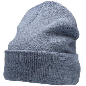 Czapka 4F. Niebieskie czapki 4f, bez wzorów, z materiału, sportowe. Za 41,99 zł.