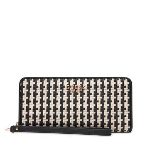 Portfel Guess. Czarne portfele Guess, z aplikacjami. Za 249,99 zł.