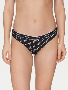 HUGO Stringi 50510622 Biały. Białe stringi Hugo, bez wzorów, z bawełny. Za 39,99 zł.