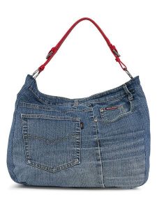 ORE10 Torebka "Mams" w kolorze niebiesko-czerwonym - 33 x 28 x 14 cm rozmiar: onesize. Czerwone torebki klasyczne ORE10, bez wzorów, z materiału, bez dodatków. Za 223,95 zł.