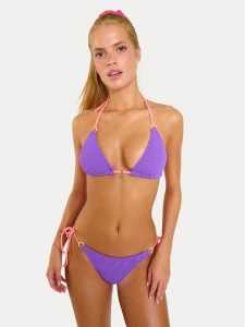 Banana Moon Bikini Brarolenka Popm MFQ25 Fioletowy. Fioletowe bikini Banana Moon, bez wzorów, z syntetyku. Za 369,99 zł.