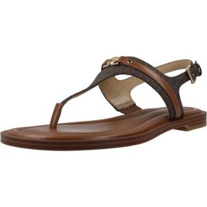 Sandały MICHAEL KORS MANDY THONG Brązowy. Brązowe buty trekkingowe MICHAEL KORS ACCESS, ze skóry, bez zapięcia. Za 482,99 zł.