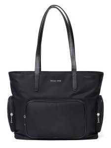 Michael Kors Shopper bag w kolorze czarnym - 43 x 30 x 13 cm rozmiar: onesize. Czarne shopper bag Michael Kors, bez wzorów, z materiału, na ramię, bez dodatków. Za 741,47 zł.