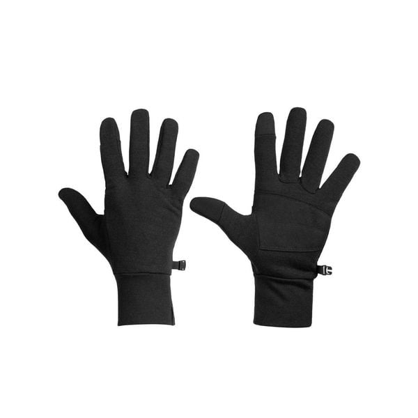 Rękawiczki zimowe unisex Icebreaker Sierra Gloves. Czarne rękawiczki Icebreaker, na zimę, bez wzorów, z wełny. Za 170,99 zł.