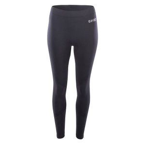 Legginsy damskie termoaktywne Hi-Tec Lady Surim Bottom - czarne, Rozmiar S/M. Czarne legginsy Hi-tec, bez wzorów, z elastanu. Za 74,99 zł.
