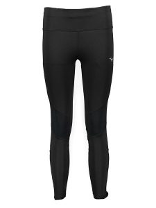 Mizuno Legginsy sportowe "Warmalite" w kolorze czarnym rozmiar: XL. Czarne legginsy Mizuno, xl, bez wzorów, outdoorowe. Za 114,17 zł.