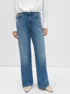 Someday Dżinsy - Wide Leg fit - w kolorze niebieskim rozmiar: 40. Niebieskie jeansy someday., bez wzorów. Za 190,63 zł.