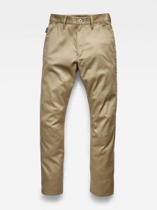 G-Star Spodnie chino w kolorze zielonym rozmiar: W29/L32. Zielone chinosy G-Star, z aplikacjami. Za 267,45 zł.