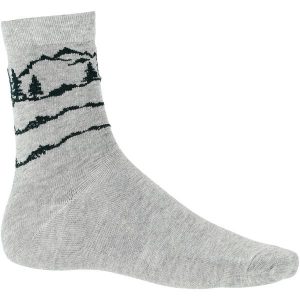 Skarpety trekkingowe damskie Viking Boosocks Mid Bamboo Lady. Szare skarpetki Viking, bez wzorów. Za 44,29 zł.