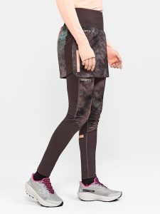 Craft Spódnica "ADV SubZ" w kolorze brązowym ze wzorem do biegania rozmiar: XXL. Brązowe spódnice Craft, na co dzień, xxl, bez wzorów, z materiału, sportowe. Za 130,99 zł.