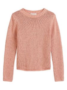 Marc O´Polo Sweter w kolorze jasnoróżowym rozmiar: M. Różowe swetry oversize m, bez wzorów, bez ramiączek. Za 285,49 zł.