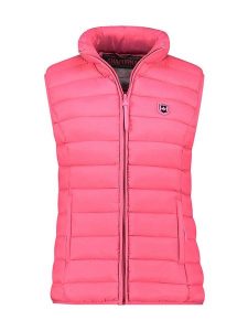 ANAPURNA Kamizelka pikowana "Vakitalana" w kolorze różowym rozmiar: L. Różowe kamizelki ANAPURNA, l, bez wzorów, bez kołnierzyka, bez ramiączek, bez kaptura. Za 113,99 zł.