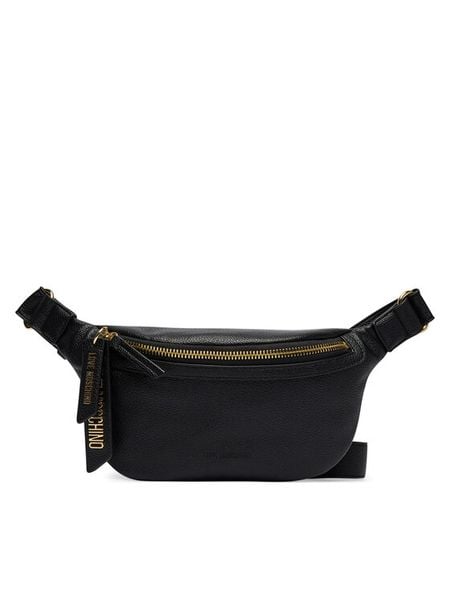 LOVE MOSCHINO Nerka JC4227PP0PKG0000 Czarny. Czarne nerki i saszetki LOVE MOSCHINO, bez wzorów, ze skóry. Za 769,99 zł.
