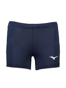 Mizuno Szorty sportowe "Team" w kolorze granatowym rozmiar: M. Niebieskie spodenki sportowe Mizuno, m, bez wzorów, z materiału, outdoorowe. Za 52,67 zł.