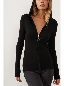 Milan Kiss Bluza w kolorze czarnym rozmiar: XL. Czarne bluzy Milan Kiss, xl, bez wzorów, bez kaptura. Za 113,99 zł.