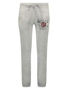 Geographical Norway Spodnie dresowe "Mirly" w kolorze szarym rozmiar: M. Szare spodnie dresowe Geographical Norway, m, bez wzorów, z dresówki. Za 105,38 zł.