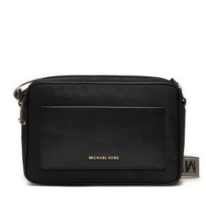 Torebka MICHAEL Michael Kors. Czarne listonoszki MICHAEL Michael Kors, bez wzorów, bez dodatków. Za 543,99 zł.